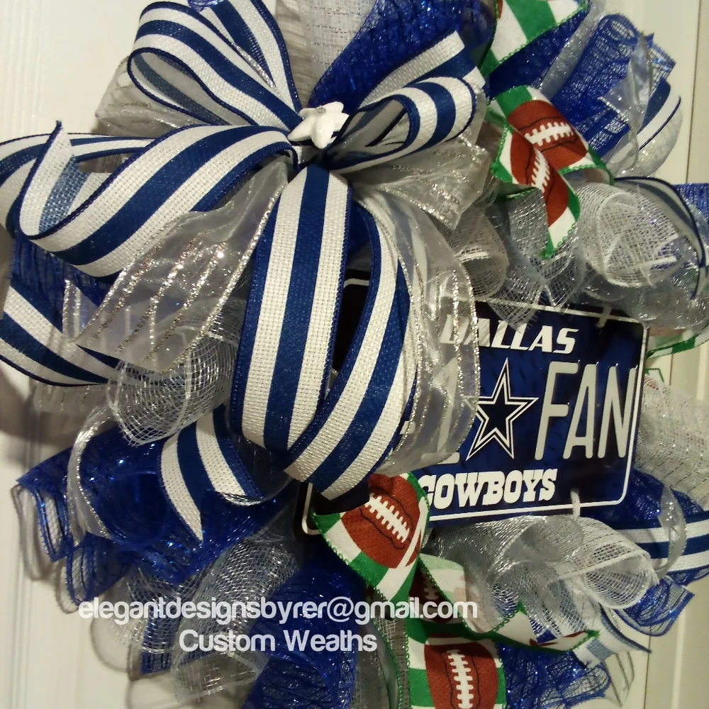 Dallas Cowboys Wreath
